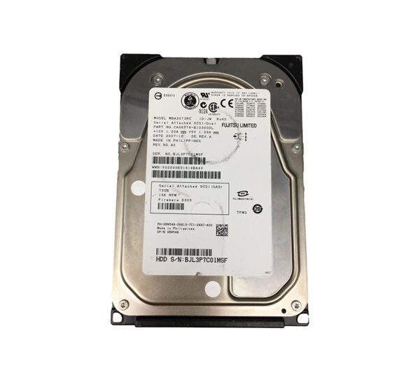 MBA3073RC - Fujitsu 73GB 15000RPM SAS 3Gb/s Hot-Swappable 16MB Cache 3.5-Inch Hard Drive