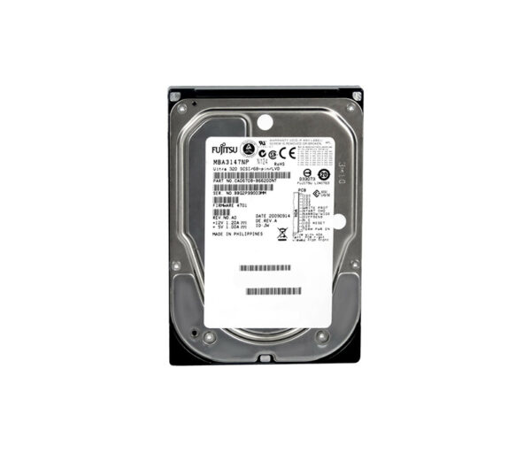 MBA3147NP - Fujitsu 146GB 15000RPM Ultra320 SCSI 68-Pin 3.5-Inch Hard Drive