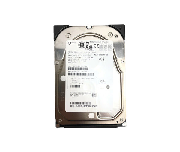 MBA3147RC - Fujitsu 146GB 15000RPM SAS 3Gb/s Hot-Swappable 16MB Cache 3.5-Inch Hard Drive