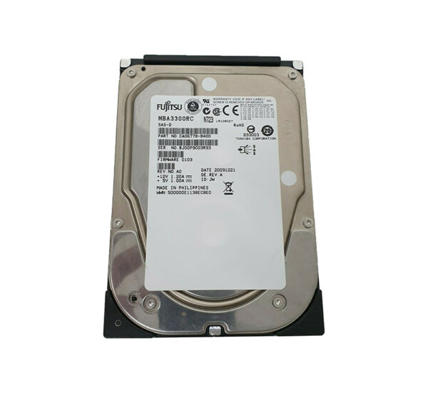 MBA3300RC - Fujitsu 300GB 15000RPM SAS 3Gb/s 16MB Cache 3.5-Inch Hard Drive