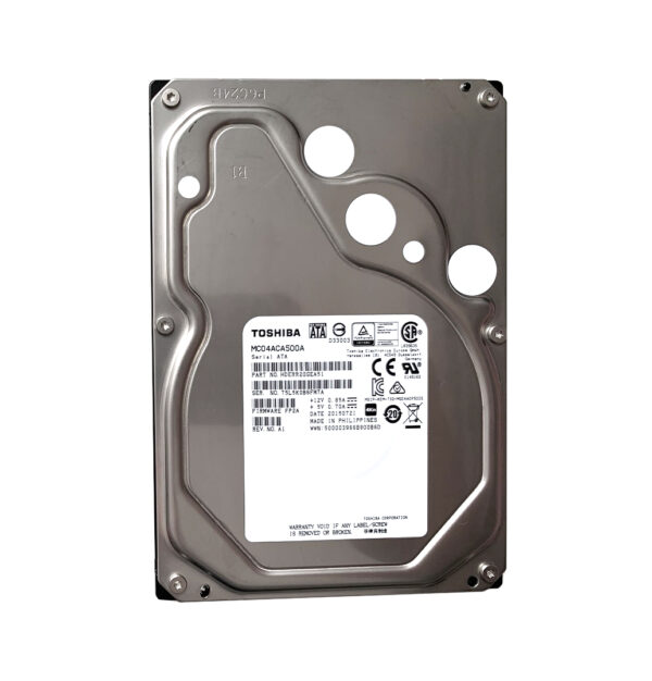 MC04ACA500A - Toshiba 5TB 7200RPM SATA 6Gb/s 128MB Cache 3.5-Inch Hard Drive