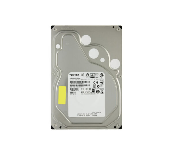 MG04SCA500A - Toshiba Enterprise Capacity 5TB 7200RPM SAS 6Gb/s 64MB Cache (4Kn) 3.5-Inch Nearline Hard Drive