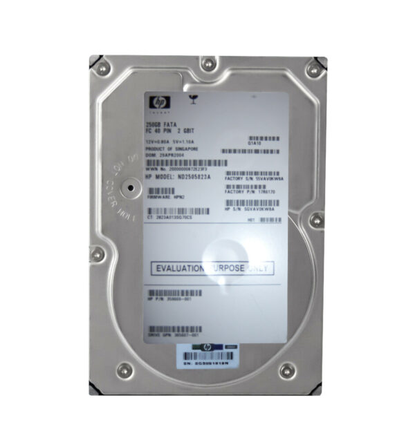 ND2505823A - HP 250GB 10000RPM Fibre Channel 2GB/s Hot-Pluggable 3.5-inch Hard Drive