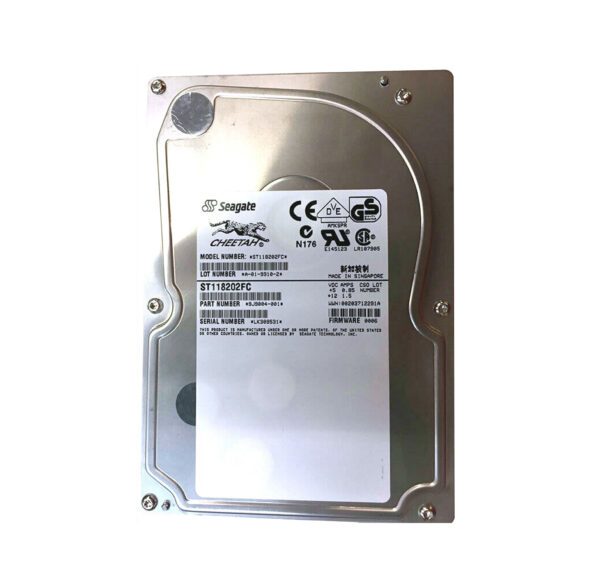 ST118202FC - Seagate Cheetah 18FC Series 18.2GB 10000RPM Fibre Channel 1MB Cache (CE) 3.5-Inch Hard Drive