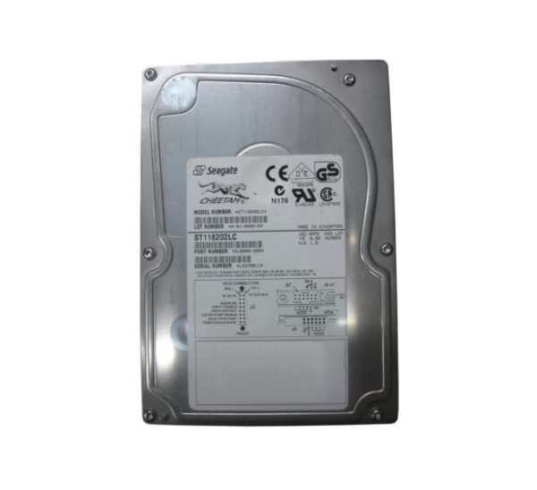 ST118202LC - Seagate Cheetah 18 Series 18.2GB 10000RPM Wide Ultra2 SCSI 1MB Cache (CE) 80-Pin 3.5-Inch Hard Drive