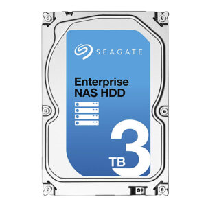 ST3000VN0001 - Seagate NAS HDD 3TB 7200RPM SATA 6Gb/s 128MB Cache (512e) 3.5-Inch Enterprise Hard Drive