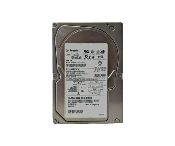 ST3146807LW - Seagate Cheetah 10K.6 Series 146.8GB 10000RPM Ultra320 SCSI 8MB Cache (CE) 68-Pin 3.5-Inch Hard Drive