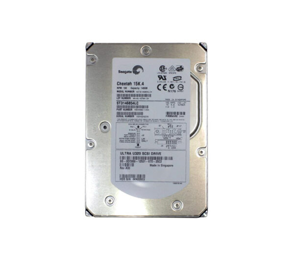 ST3146854LC - Seagate Cheetah 15K.4 Series 146GB 15000RPM Ultra320 SCSI 8MB Cache (CE) 80-Pin 3.5-Inch Hard Drive
