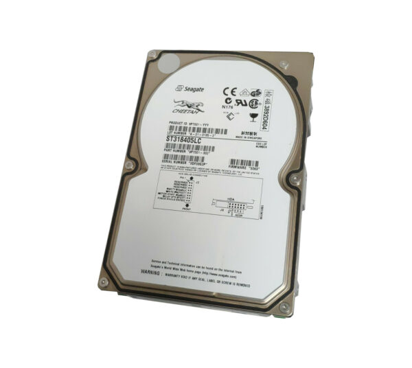 ST318405LC - Seagate 18.4GB 10000RPM Ultra160 SCSI 4MB Cache 3.5-Inch Hard Drive