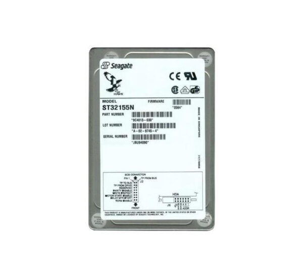 ST32155N - Seagate 2.1GB 5400RPM Ultra SCSI 50-Pin 3.5-inch Hard Drive