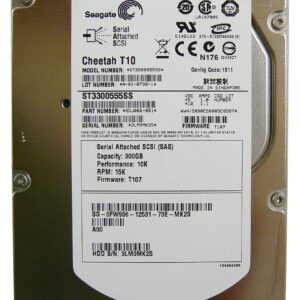 ST3300555SS - Seagate Cheetah T10 Series 300GB 15000RPM SAS 3Gb/s 16MB Cache (CE) 3.5-Inch Hard Drive