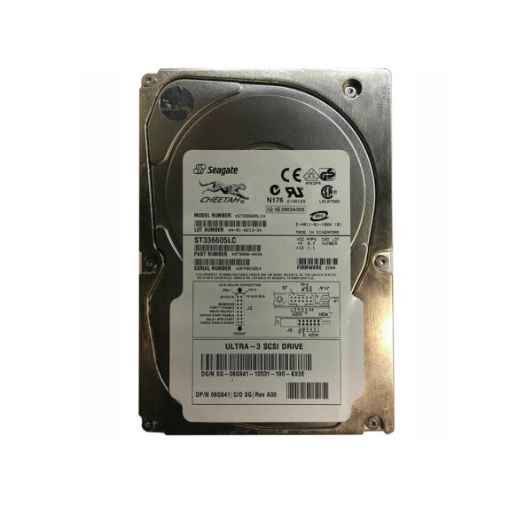 ST336605LC - Seagate Cheetah 73LP Series 36GB 10000RPM Ultra160 SCSI 4MB Cache (CE) 80-Pin 3.5-Inch Hard Drive