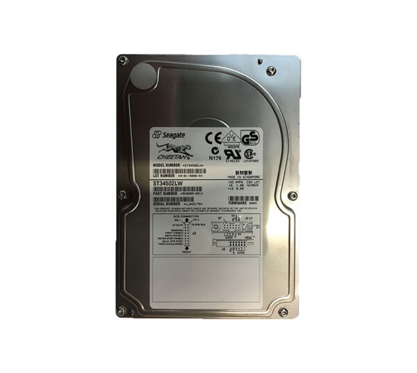 ST34502LW - Seagate Cheetah 9LP Series 4.5GB 10000RPM Wide Ultra2 SCSI 1MB Cache (CE) 68-Pin 3.5-Inch Hard Drive