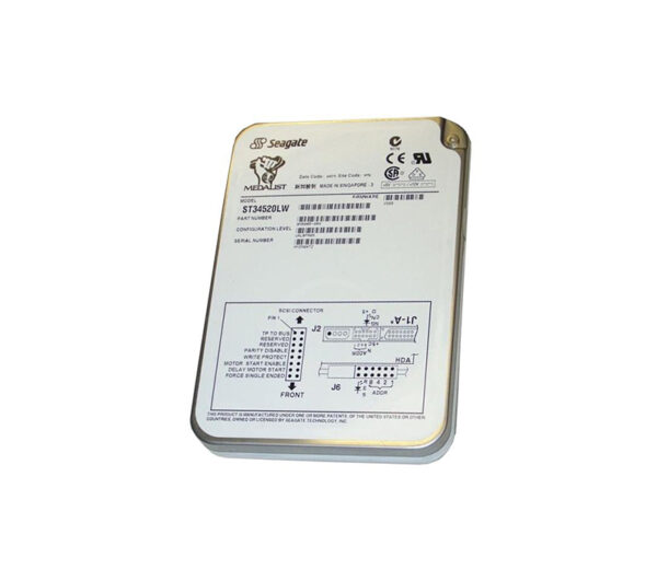 ST34520LW - Seagate 4.5GB 7200RPM Fast SCSI 3.5-Inch Hard Drive