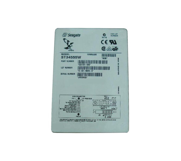 ST34555W - Seagate 4.5GB 7200RPM Ultra SCSI 3.5-Inch Hard Drive