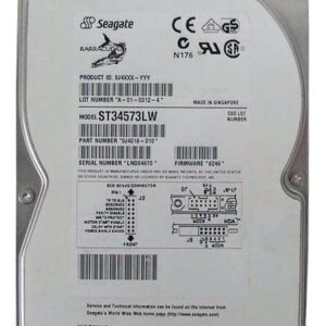 ST34573LW - Seagate BarraCuda 9LP Series 4.55GB 7200RPM Wide Ultra2 SCSI 512KB Cache 3.5-Inch Hard Drive