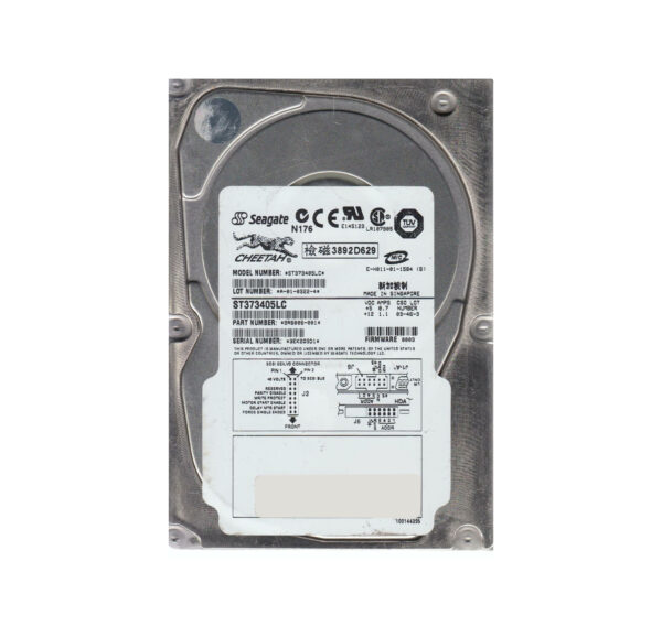 ST373405LC - Seagate Cheetah 73LP Series 73.4GB 10000RPM Ultra160 SCSI 4MB Cache (CE) 80-Pin 3.5-Inch Hard Drive