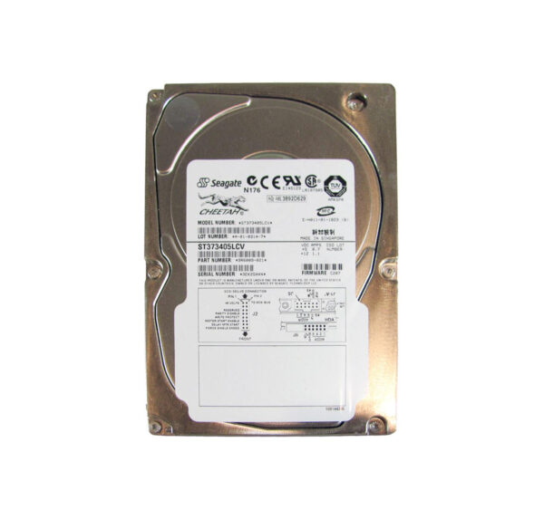 ST373405LCV - Seagate Cheetah 73.4GB 10000RPM Ultra160 SCSI 16MB Cache 80-Pin 3.5-inch Hard Drive