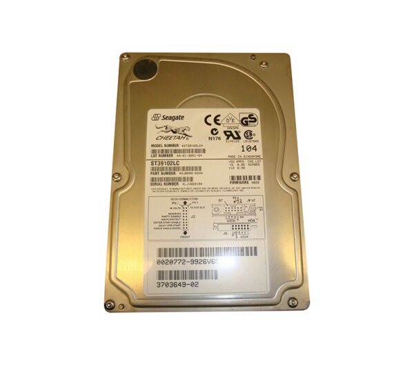 ST39102LC - Seagate 9.1GB 10000RPM Ultra2 SCSI 80-Pin (LVD) Hot Swappable 3.5-Inch Hard Drive