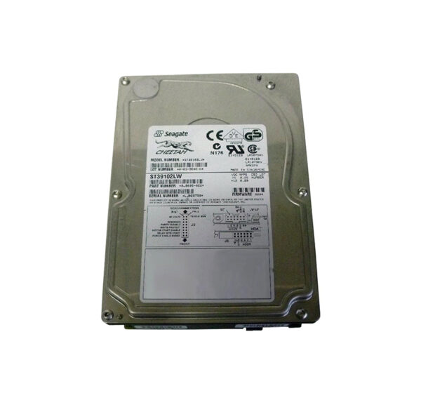 ST39102LW - Seagate Cheetah 9LP Series 9.1GB 10000RPM Wide Ultra2 SCSI 1MB Cache (CE) 68-Pin 3.5-Inch Hard Drive