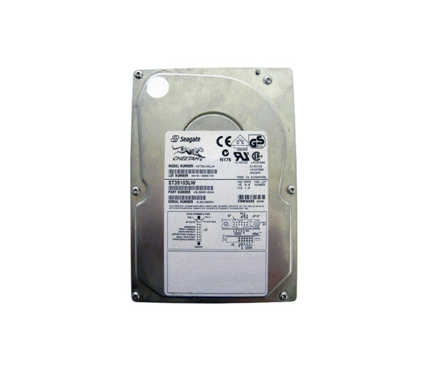 ST39103LW - Seagate Cheetah 18LP 9.1GB 10000RPM Wide Ultra2 SCSI 68-Pin 1MB Cache 3.5-inch Hard Drive