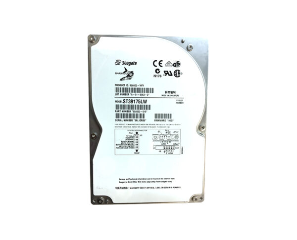 ST39175LW - Seagate BarraCuda 18LP Series 9.1GB 7200RPM Wide Ultra2 SCSI 1MB Cache (CE) 68-Pin 3.5-Inch Hard Drive