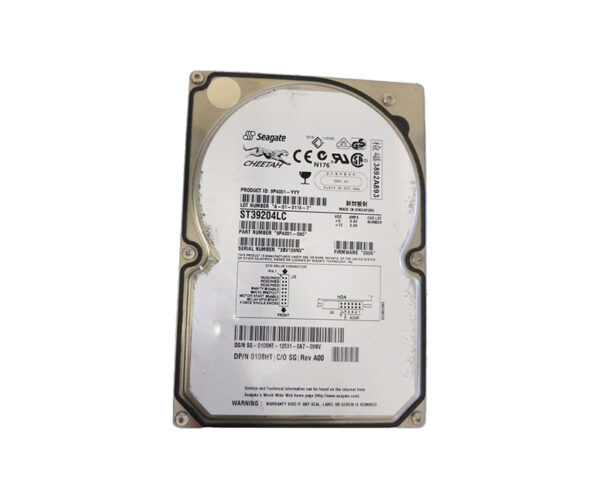 ST39204LC - Seagate Cheetah 18XL 9.1GB 10000RPM Ultra-160 SCSI 80-Pin 4MB Cache 3.5-Inch Hard Drive