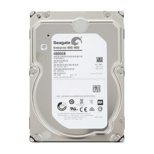 ST4000VN0001 - Seagate NAS HDD 4TB 7200RPM SATA 6Gb/s 128MB Cache (512e) 3.5-Inch Enterprise Hard Drive
