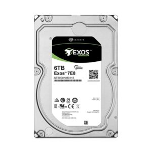 ST6000NM0115 - Seagate Exos 7E8 Series 6TB 7200RPM SATA 6Gb/s 256MB Cache (512e) 3.5-Inch Enterprise Hard Drive