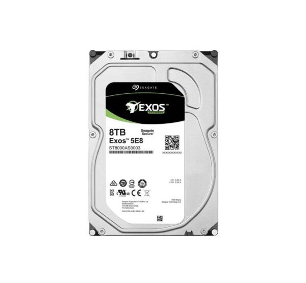 ST8000AS0003 - Seagate Exos 5E8 Series 8TB 5900RPM SATA 6Gbps 256MB Cache (512e) 3.5-Inch Internal Hard Drive