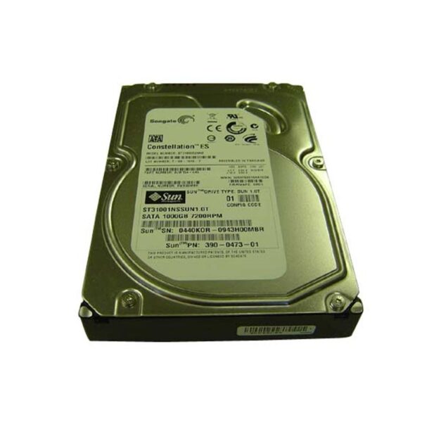XRA-ST1CH-1T7K - Sun 1TB 7200RPM SATA 3Gb/s 32MB Cache Hard Drive with Bracket