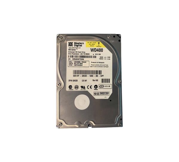 02K223 - Dell 40GB 7200RPM IDE Ultra ATA/100 (ATA-6) 2MB Cache 3.5-Inch Hard Drive
