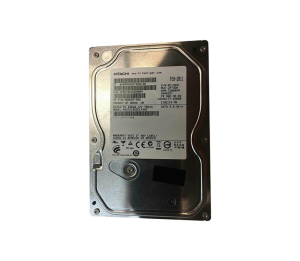 0F13651 - HGST Deskstar 7K1000.C Series 250GB 7200RPM SATA 3Gb/s 8MB Cache 3.5-inch Hard Drive