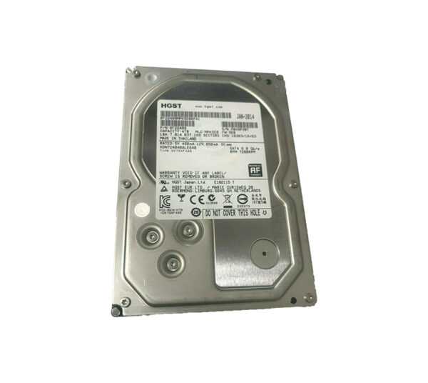 0F22408 - Hitachi Deskstar NAS 4TB 7200RPM SATA 6Gb/s 64MB Cache 3.5-inch Hard Drive