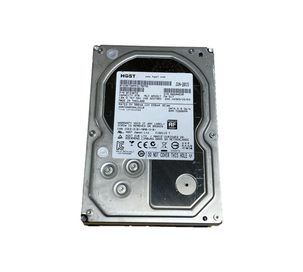 0F23073 - Hitachi Deskstar NAS 5TB 7200RPM SATA 6Gb/s 128MB Cache 3.5-inch High-Performance Hard Drive