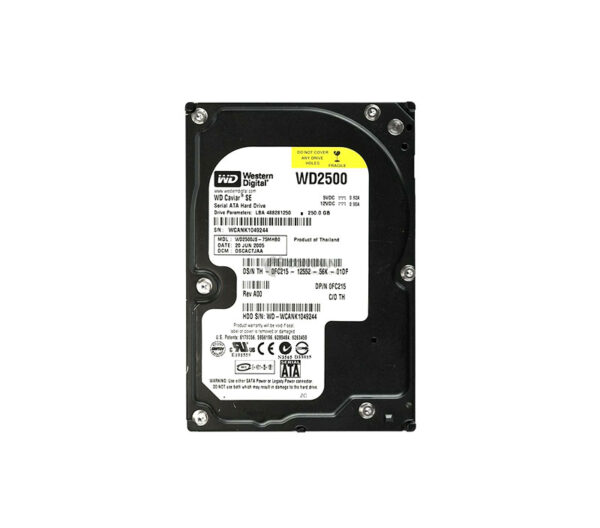 0FC215 - Dell 250GB 7200RPM SATA 3Gb/s 8MB Cache 3.5-Inch Hard Drive with Tray for PowerEdge Server