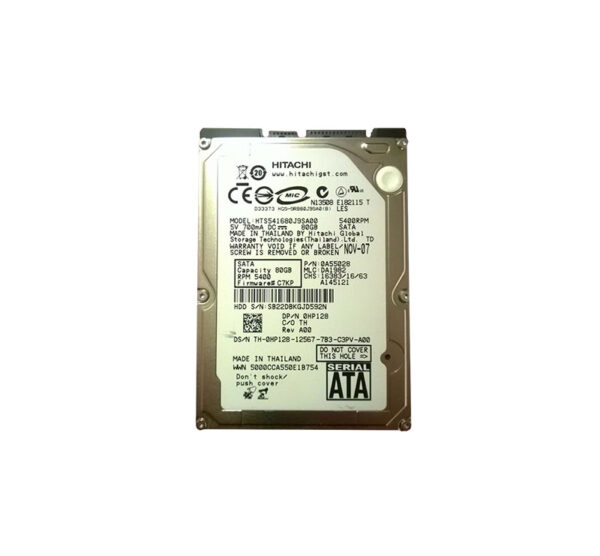 0HP128 - Dell 80GB 5400RPM IDE/ATA 2.5-Inch Hard Drive