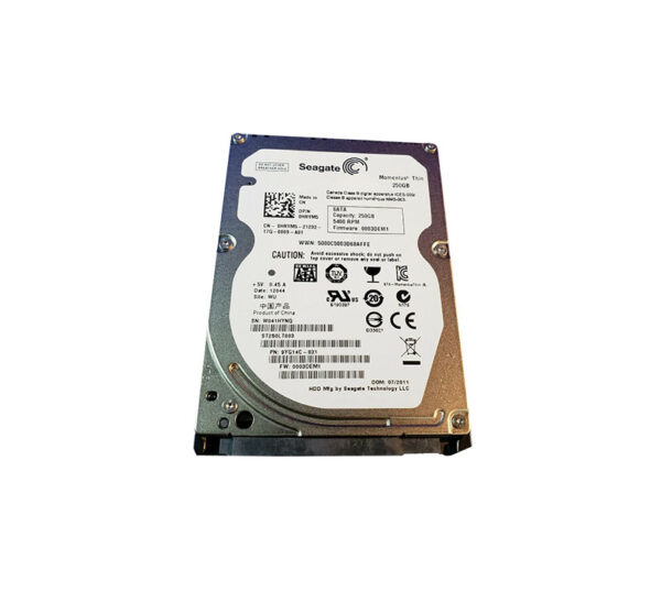 0HRYM5 - Dell 250GB 5400RPM SATA 3Gb/s 16MB Cache 2.5-Inch Hard Drive
