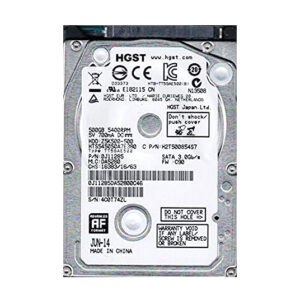 0J11285 - HGST Travelstar Z5K500 Series 500GB 5400RPM SATA 3Gb/s 8MB Cache 2.5-inch Hard Drive