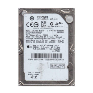 0J13963 - Hitachi Travelstar 5K500.B Series 320GB 5400RPM SATA 3Gb/s 8MB Cache 2.5-Inch Hard Drive