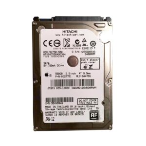 0J27701 - Hitachi Travelstar 5K750 Series 500GB 5400RPM SATA 3Gb/s 8MB Cache 512e 2.5-inch Hard Drive