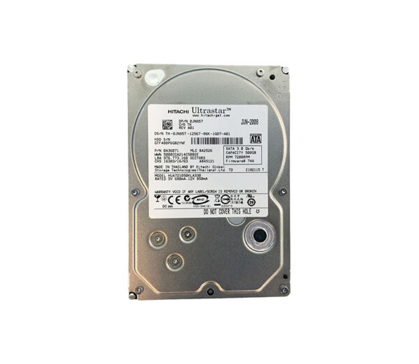0JN957 - Dell 500GB 7200RPM SATA 3Gb/s Hot-Pluggable 32MB Cache 3.5-Inch Hard Drive with Tray for PowerEdge Server & PowerVault Storage Array