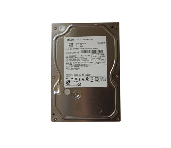 0MFTDX - Dell 250GB 7200RPM SATA 3Gb/s 8MB Cache 3.5-Inch Hard Drive