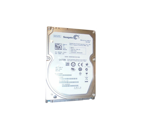 0N636N - Dell 500GB 5400RPM SATA 3Gb/s 8MB Cache 2.5-Inch Hard Drive