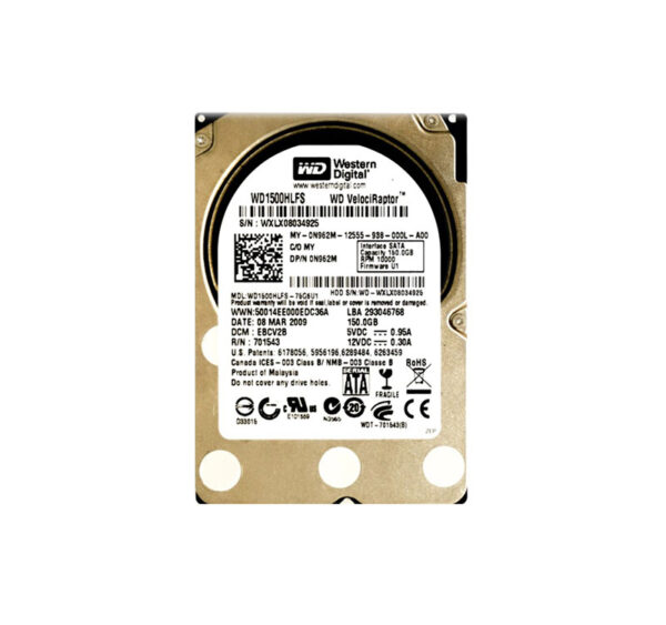 0N962M - Dell 150GB 10000RPM SATA 3Gb/s 3.5-Inch Hard Drive