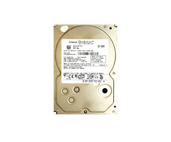 0NT417 - Dell 750GB 7200RPM SATA 3Gb/s 32MB Cache 3.5-Inch Hard Drive