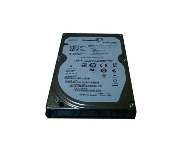 0NW9N4 - Dell 160GB 5400RPM SATA 3Gb/s 8MB Cache 2.5-Inch Hard Drive