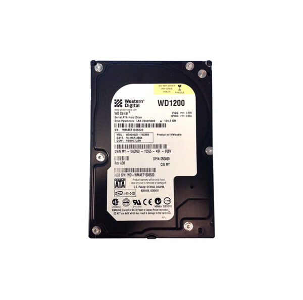 0R3060 - Dell 120GB 7200RPM SATA 1.5Gb/s 8MB Cache 3.5-Inch Hard Drive