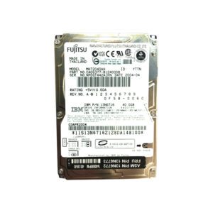 13N6772 - IBM 40GB 5400RPM IDE Ultra ATA/100 (ATA-6) 8MB Cache 2.5-Inch Hard Drive for ThinkPad