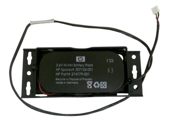 274779-001 - HP 500mAh 3.6V Ni-MH Battery Pack for Smart Array P600 / E200 / E200I / 6400